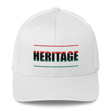 Load image into Gallery viewer, Heritage &quot;RED,BLACK and GREEN&quot; Fitted Baseball Cap