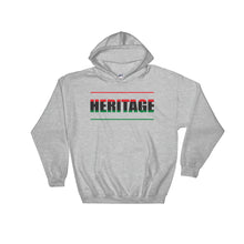 Load image into Gallery viewer, Heritage &quot; RED,BLACK and GREEN&quot; Hooded Sweatshirt