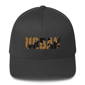 UP "URBAN" Camo Fitted Baseball Cap