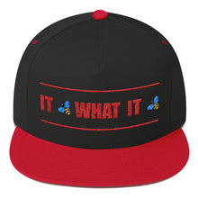 Load image into Gallery viewer, &quot;It Bee What It Bee&quot; Flat Bill Cap