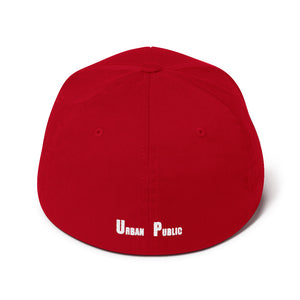 Urban Public "UP Point Down" Fitted Baseball Cap