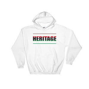 Heritage " RED,BLACK and GREEN" Hooded Sweatshirt