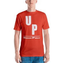 Load image into Gallery viewer, Urban Public “Vertical Logo with Line” Short-Sleeve T-Shirt