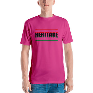 Heritage " RED,BLACK and GREEN" Short-Sleeve T-Shirt