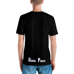 Urban Public “Vertical Logo with Line” Short-Sleeve T-Shirt