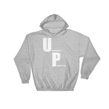 Load image into Gallery viewer, Urban Public “Vertical Logo” Hooded Sweatshirt