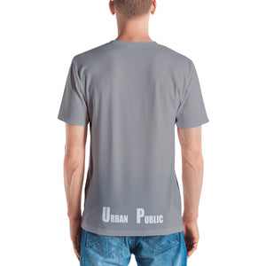 Urban Public “Vertical Logo with Line” Short-Sleeve T-Shirt