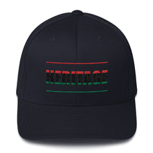 Load image into Gallery viewer, Heritage &quot;RED,BLACK and GREEN&quot; Fitted Baseball Cap