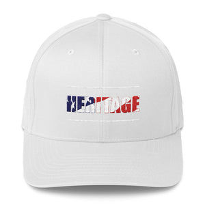 Heritage "USA" Fitted Baseball Cap