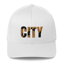 Load image into Gallery viewer, UP &quot;CITY&quot; Camo Fitted Baseball Cap