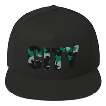Load image into Gallery viewer, UP &quot;CITY&quot; Camo Flat Bill Cap